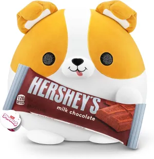 Snackles (Hersheys) Corgi Super Sized 14 inch Plush by ZURU, Ultra Soft Plush, Collectible Plush with Real Licensed Brands, Stuffed Animal