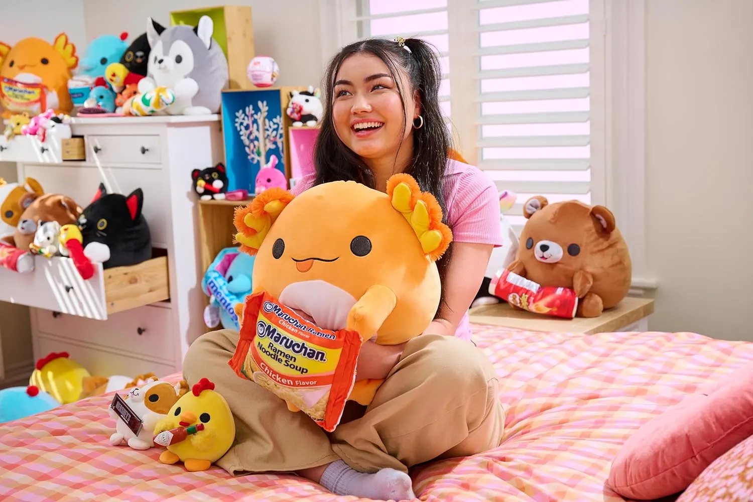 Snackles (Pringles) Bear Super Sized 14 inch Plush by ZURU, Ultra Soft Plush, Collectible Plush with Real Licensed Brands, Stuffed Animal
