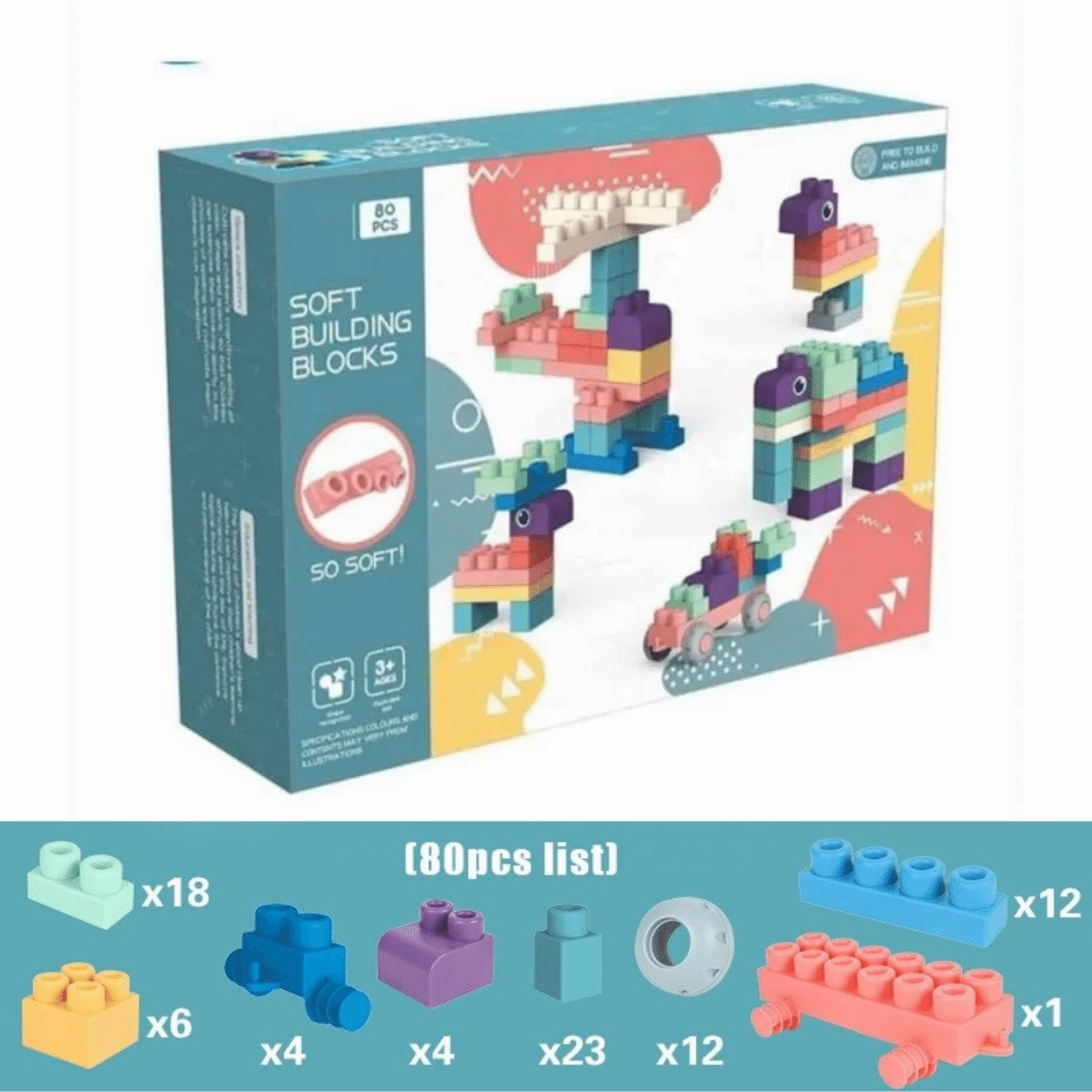 Soft Building Blocks™ | Building fun - Soft building blocks