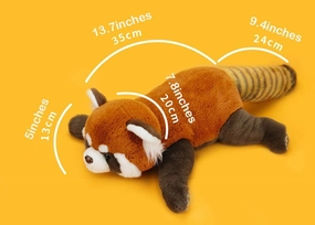 Soft Stuffed Red Panda Plush Toy, Animal Plushies, Home Decoration, Kid Birthday Gift