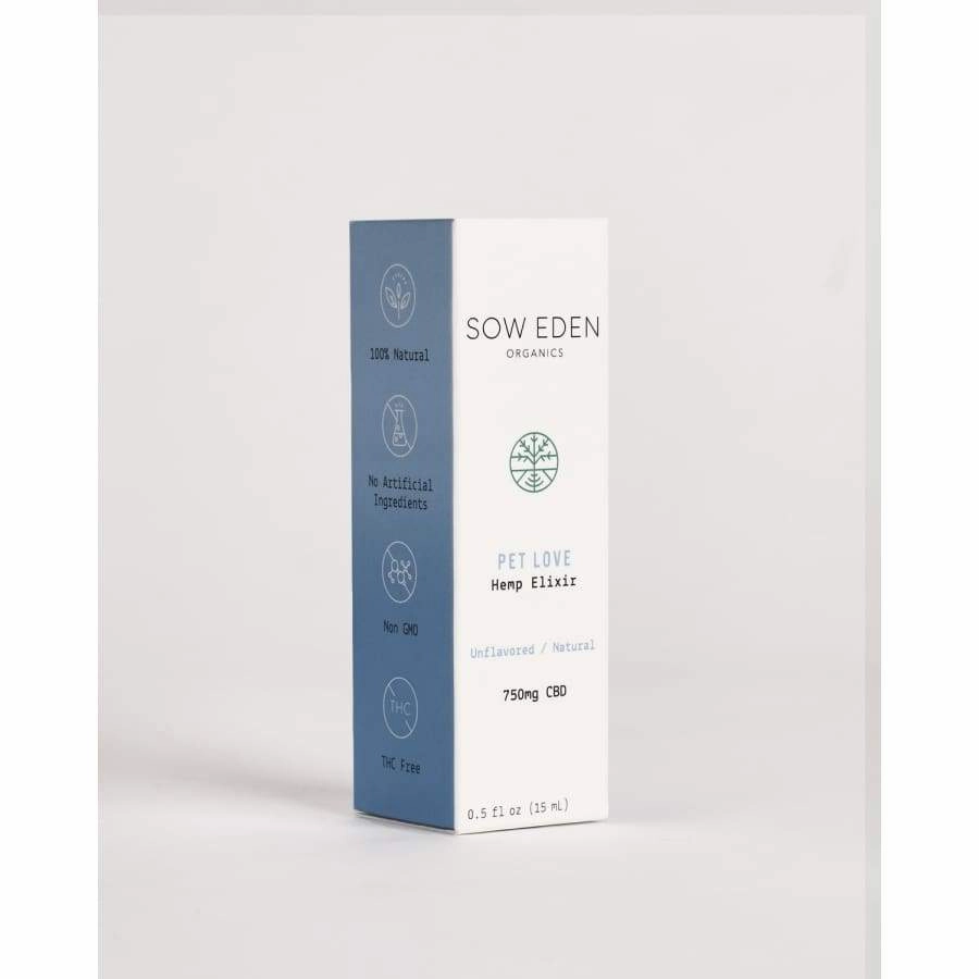 Sow Eden | Pet Love Natural Pet Formula Hemp Oil (.5oz, 750mg)