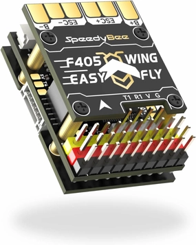 Speedybee F405 Mini Fixed Wing Flight Controller,Support INAV Ardupilot APP Wireless Configuration 11 PWM Solder-Free Multilayer FC PDB Board
