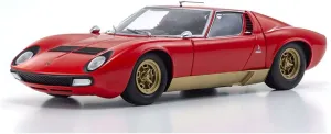 Sports Car Building Kits 1 18 for Lamborghini Miura P400SV Alloy Simulation Sports Car Model Ornaments Collection for Home Or Office Décor