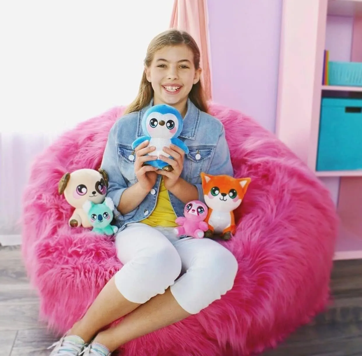 Squeezamals 3Deez 3.5 inch Jayden Dragon Stuffed Animal for Girls and Boys- Dragon Pillow Plush Doll- Soft, Huggable Stuffed Dog- Stuffed Animal Made from Kid-Friendly, Quality Materials