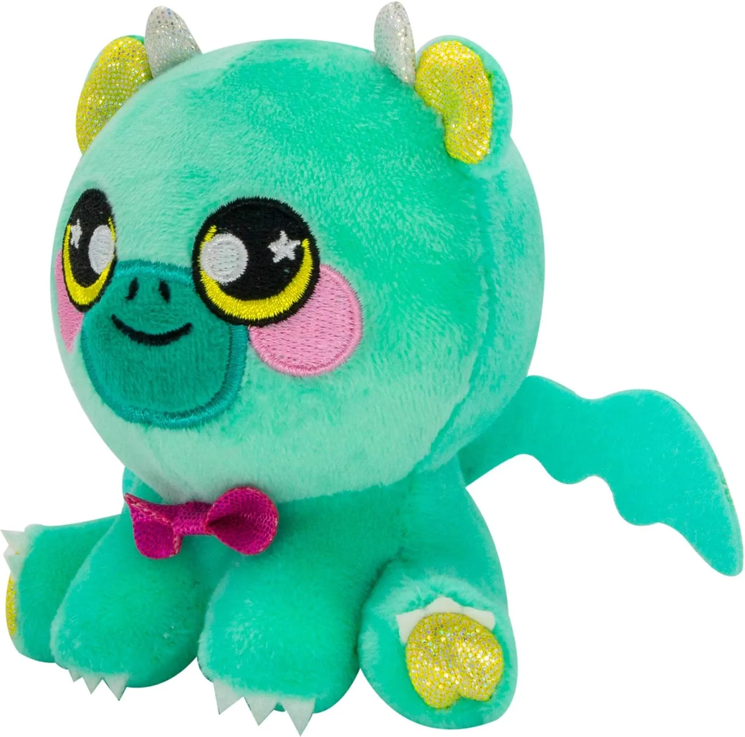 Squeezamals 3Deez 3.5 inch Jayden Dragon Stuffed Animal for Girls and Boys- Dragon Pillow Plush Doll- Soft, Huggable Stuffed Dog- Stuffed Animal Made from Kid-Friendly, Quality Materials