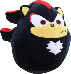 Squishmallows Kellytoy SEGA Sonic, Knuckles, Tails, Shadow Plush Toy (7" Sonic The Shadow)