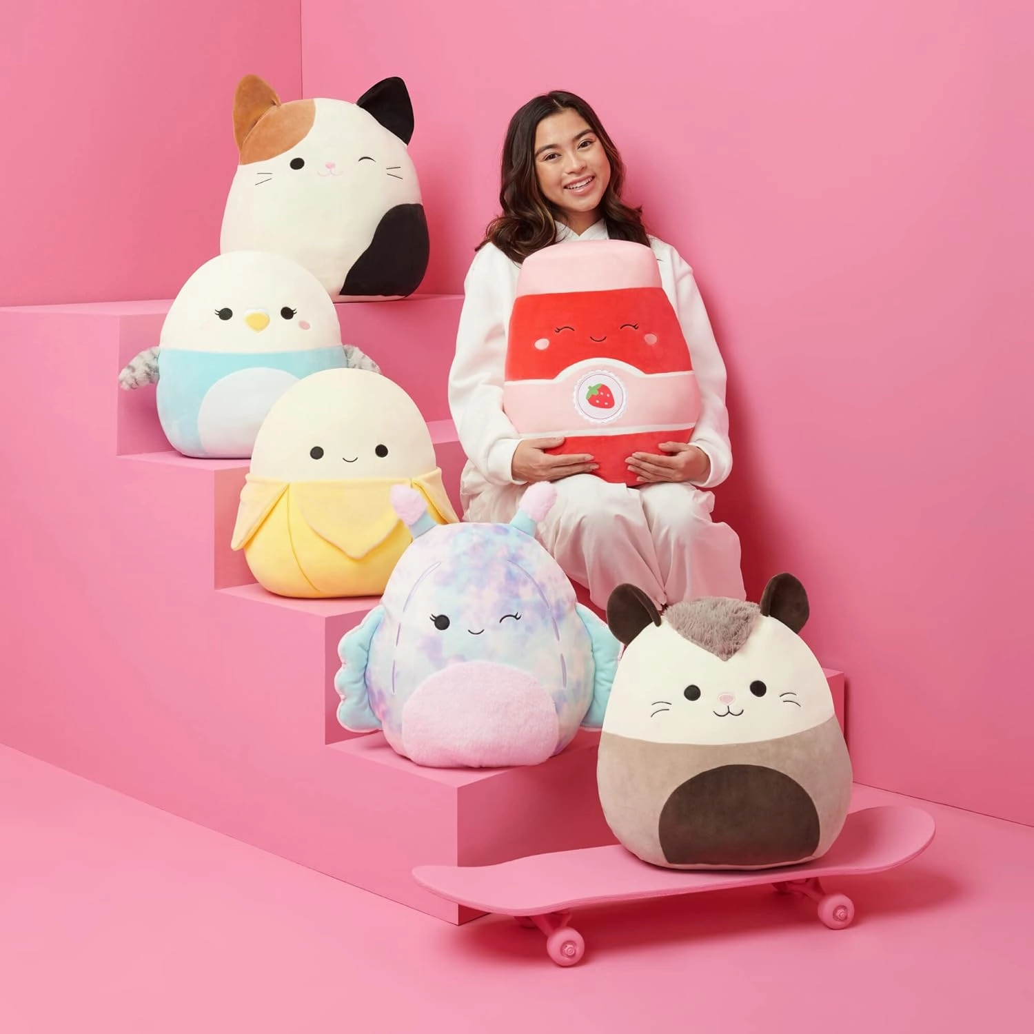 Squishmallows Official Kellytoy Plush 16" Violet the Octopus- Ultrasoft Stuffed Animal Plush Toy
