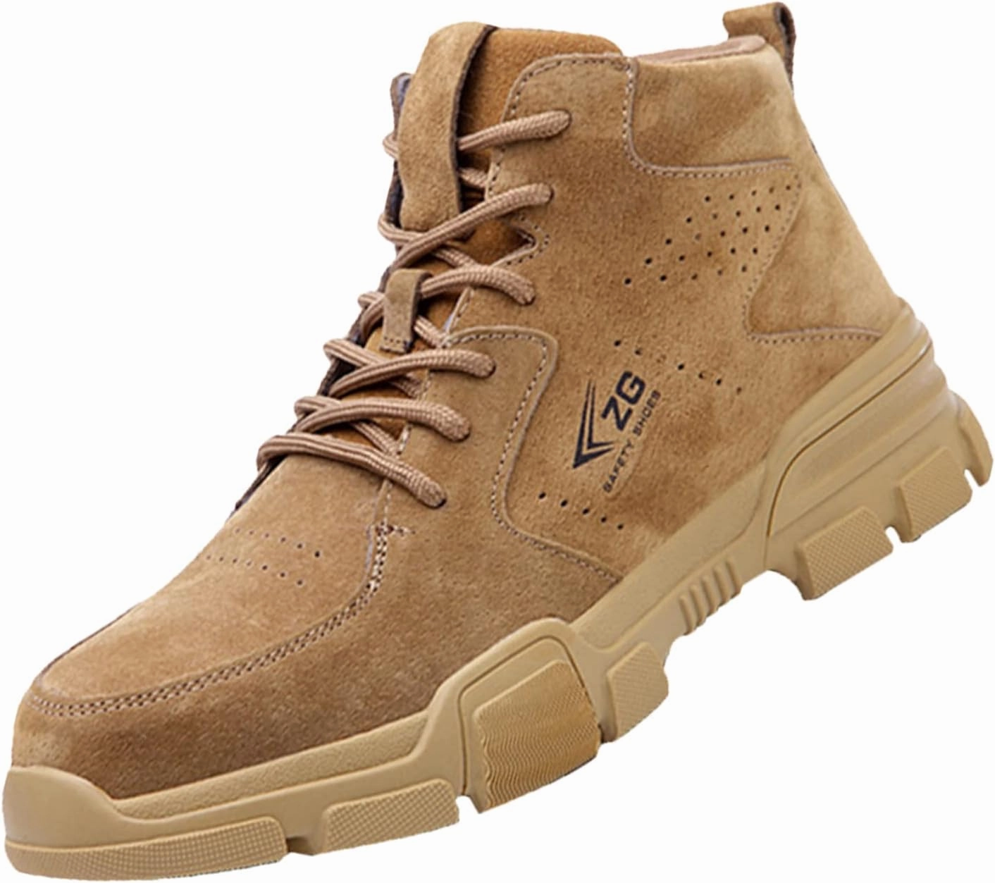 Steel Toe Shoes for Men Lightweight Comfortable,Lightweight Work Safety Sneakers Anti-Smash Anti-Puncture Breathable Slip Resistant Construction Work Shoes Indestructible Shoes,