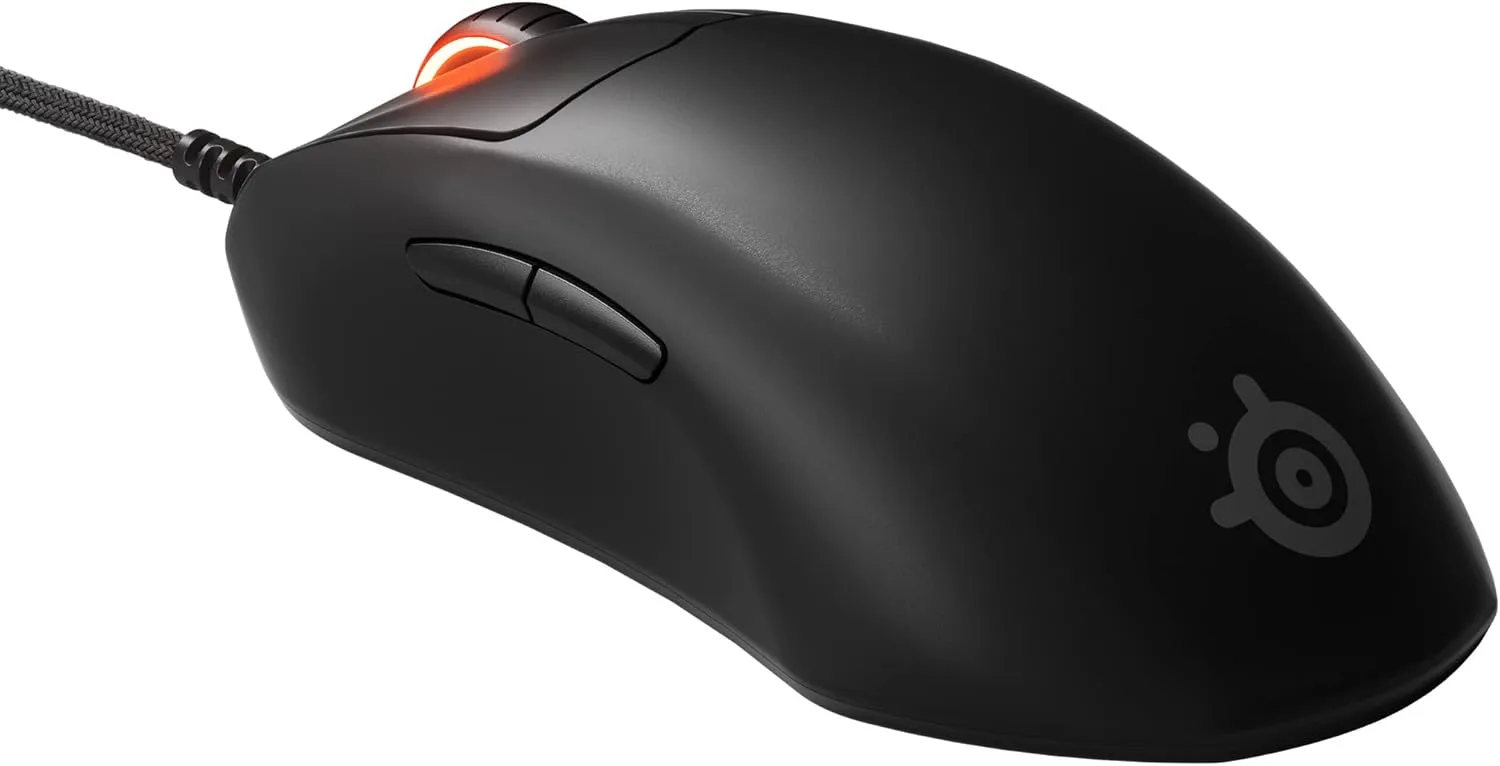 SteelSeries Prime - Esports Performance Gaming Mouse – 18,000 CPI TrueMove Pro Optical Sensor – Magnetic Optical Switches