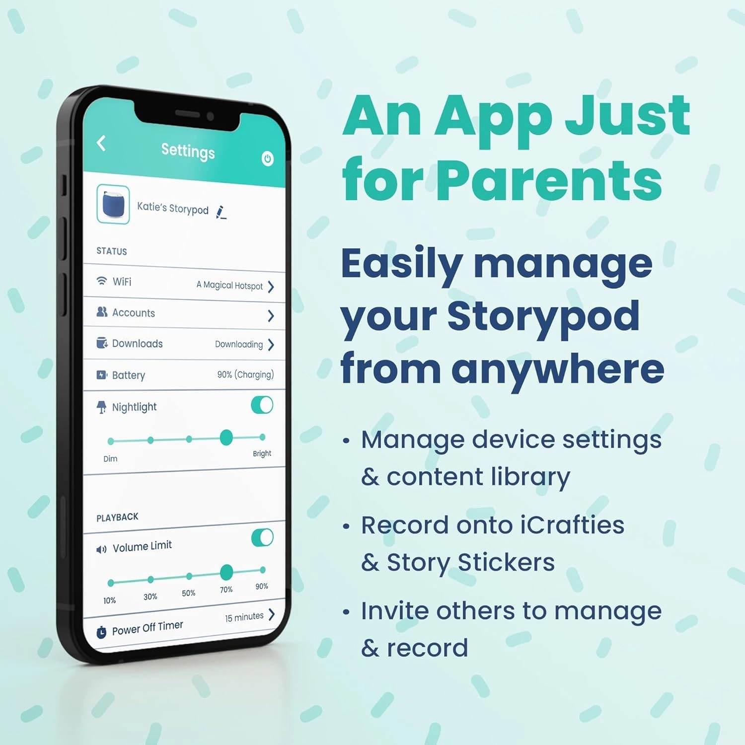 Storypod The Learning-First Audio Play System | Starter Set Plus Interchangeable Purple Sleeve | Interactive Educational Toy & Storyteller | Boys & Girls | Young Kids | Toddlers & Preschoolers