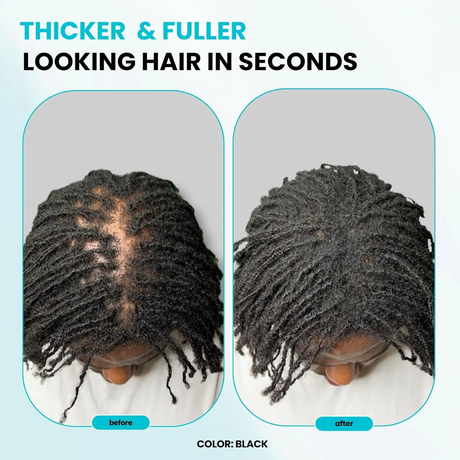 SureThik Hair Thickening Fibers (30g, Grey) - Lightweight Volume Maximizer & Building Hair Fibers for Thinning Hair