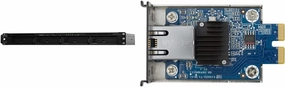 Synology 4-Bay Rackmount NAS RackStation RS422  (Diskless),Black & Network Upgrade Module adds 1x 10GbE RJ-45 (E10G22-T1-Mini)