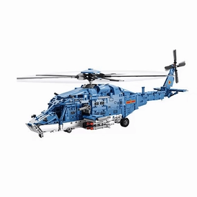 Tactical Gunship Helicopter 1710pcs
