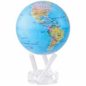 TD0033-BLU POLITICL : 4.5 in H