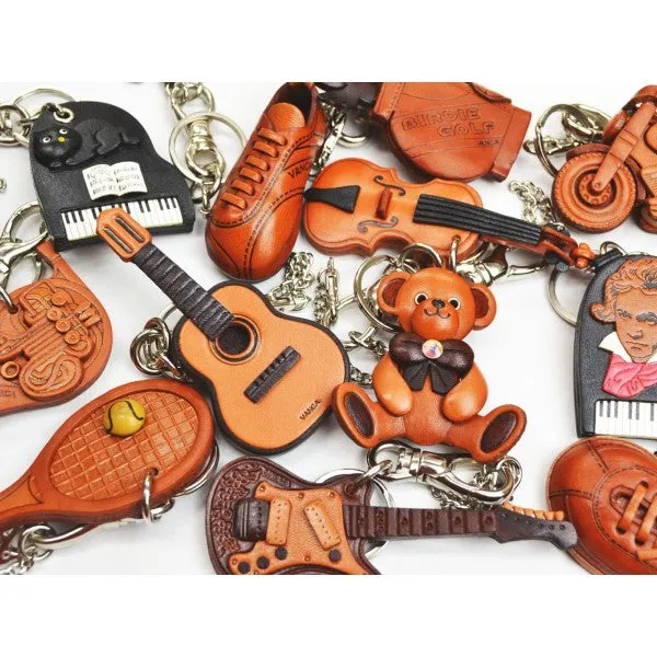 Teddy Bear Handmade Leather Goods/Bag Charm