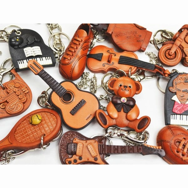 Teddy Bear Handmade Leather Goods/Bag Charm