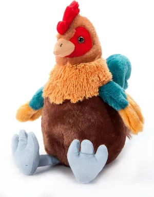 The Petting Zoo Rooster Stuffed Animal Plushie, Gifts for Kids, Wild Onez Barnyard Animals, Rooster Plush Toy, 12 inches