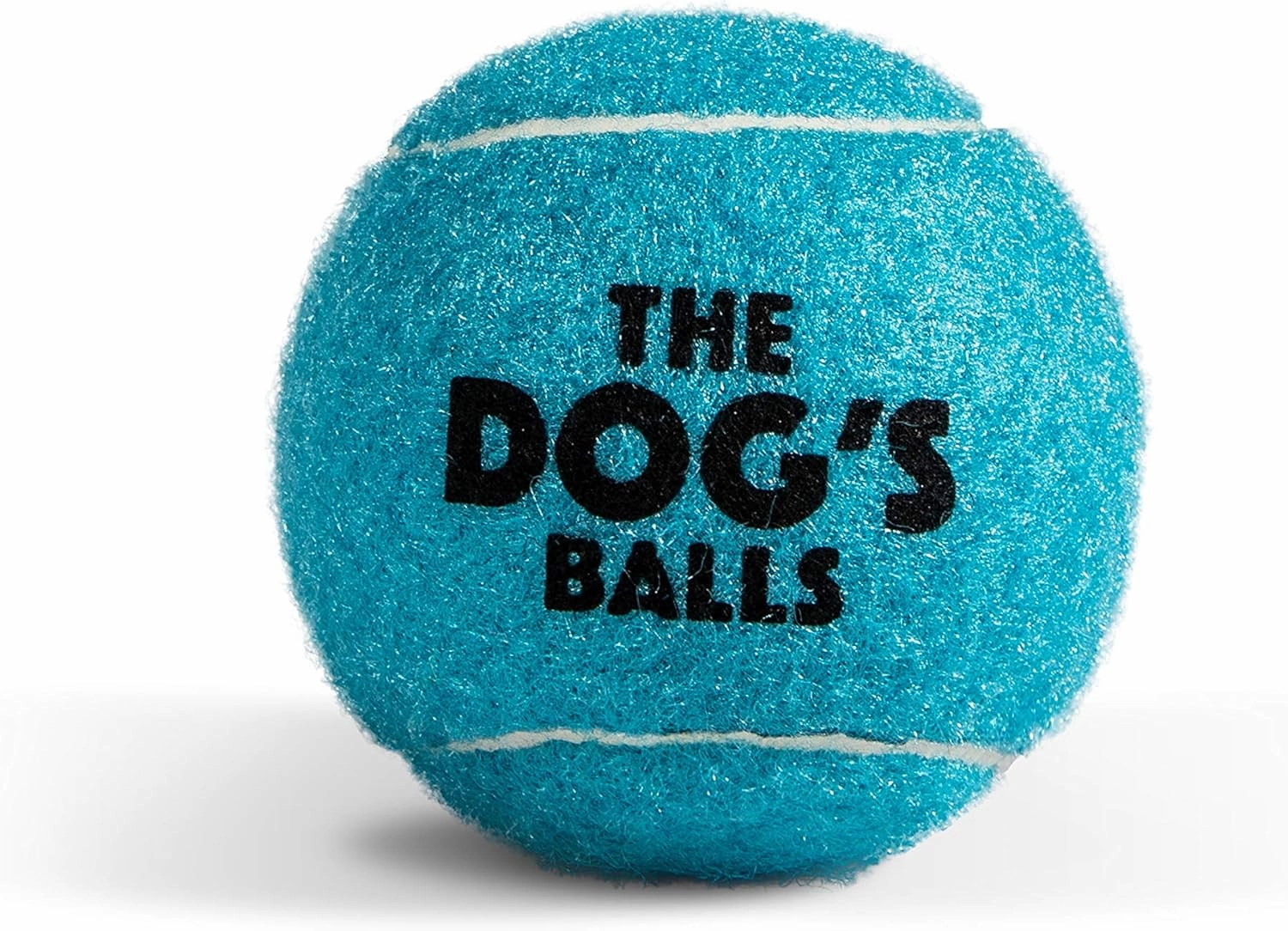 The Dog's Balls, Dog Tennis Balls, 12-Pack Blue, 2.5 Inches Diameter Dog Toy, Strong Dog & Puppy Ball for Training, Play, Exercise & Fetch