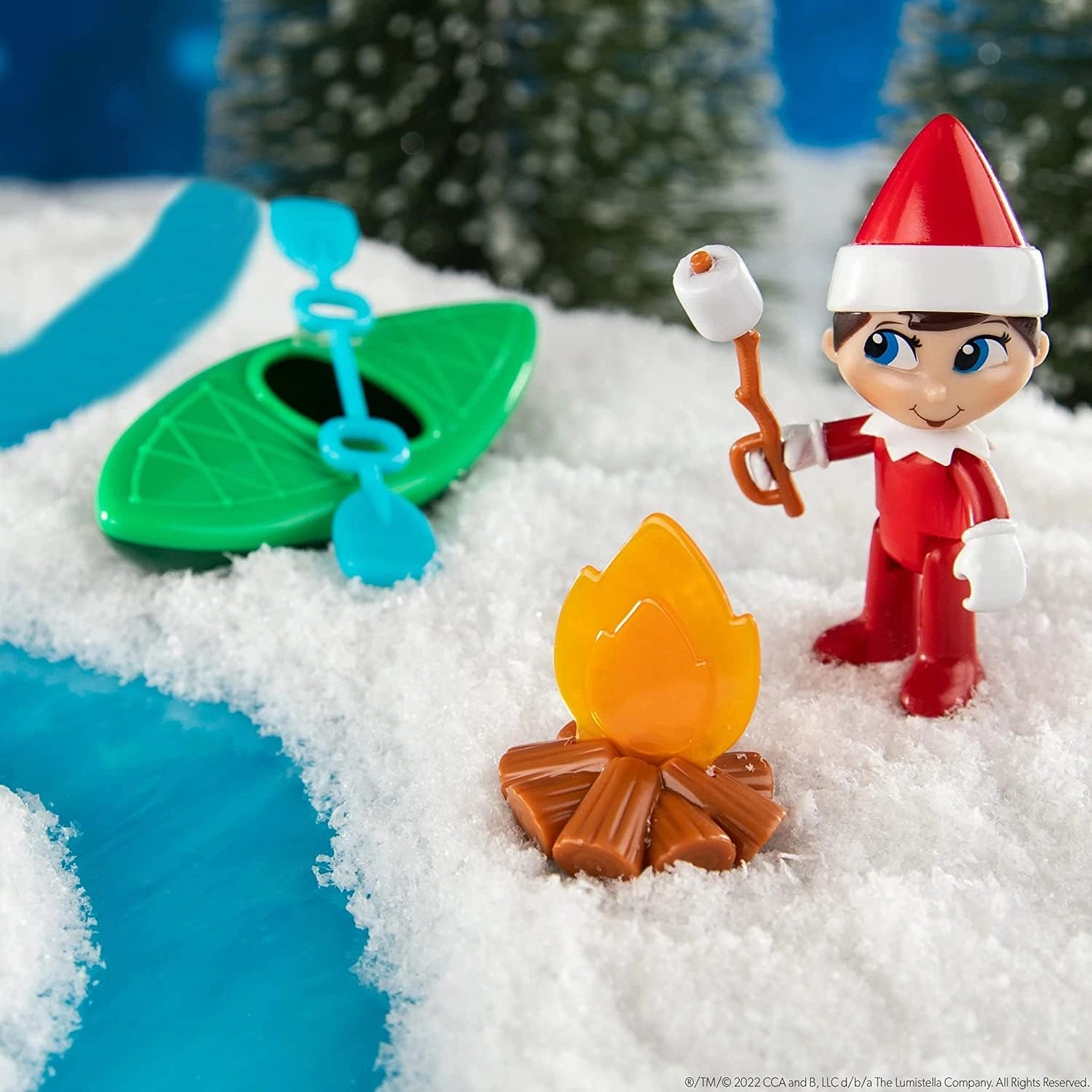 The Elf on the Shelf Action Figure Play Pack - Camping Edition