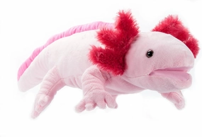 The Petting Zoo Pink Axolotl Stuffed Animal Plushie, Gifts for Kids, Puppetz Animals, Axolotl Plush Toy 20 Inches