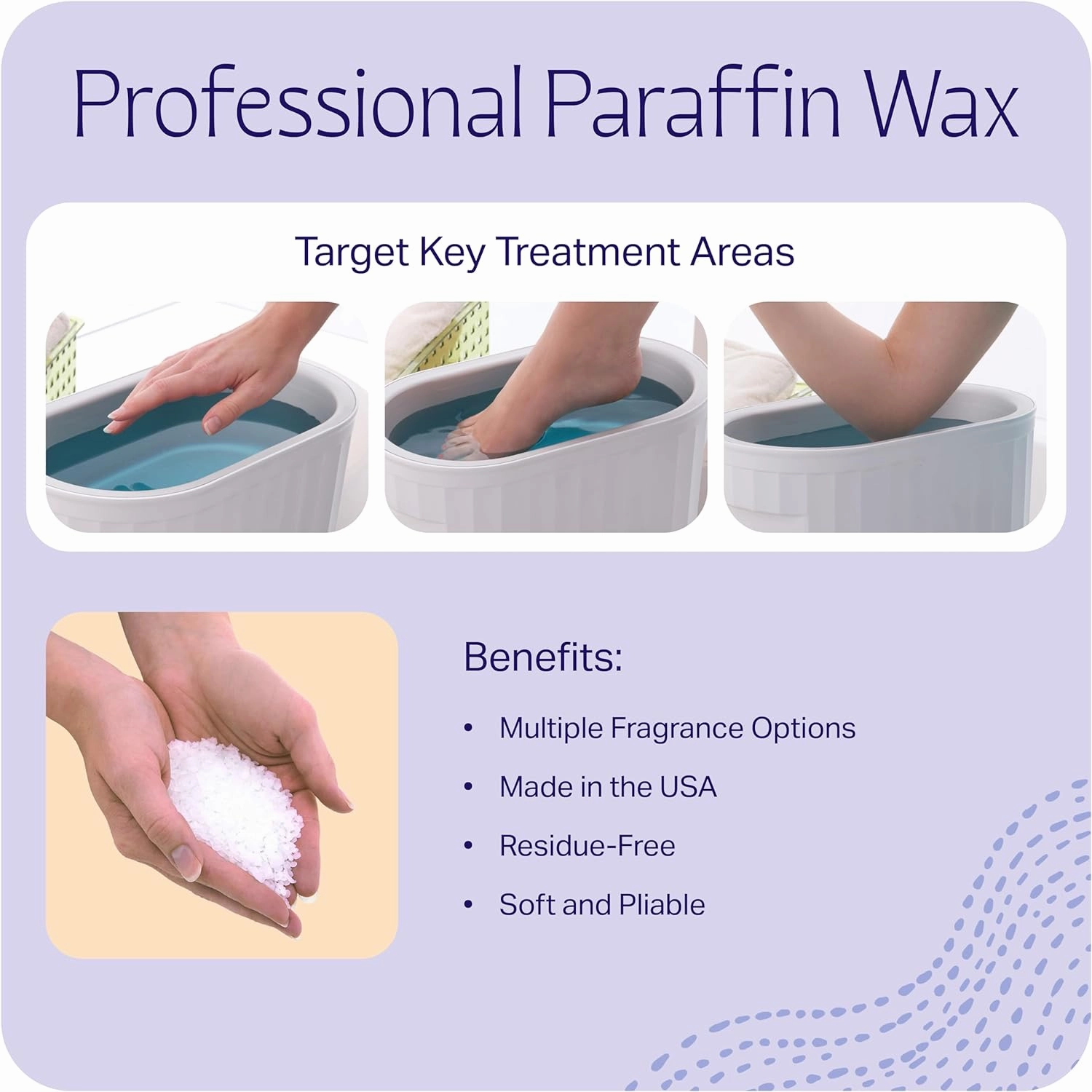 Therabath Paraffin Wax Refill - Thermotherapy - For Hands, Feet, Body - Deeply Hydrates - Made in USA, 6 lb. Eucalyptus Rosemary Mint