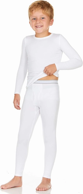 Thermajohn Thermal Underwear for Kids, Boys Thermal Underwear Set, Base Layers for Skiing, Long Johns for Boys Kids