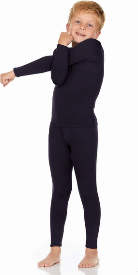 Thermajohn Thermal Underwear for Kids, Boys Thermal Underwear Set, Base Layers for Skiing, Long Johns for Boys Kids