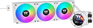 Thermaltake TH360 V2 Ultra EX ARGB AIO Cooler/Snow/Water Block 2.1" LCD/Fan 120 * 3/Magnetic Quick Connection/MB ARGB Sync Control/LCD Software Control/CL-W426-PL12SW-A