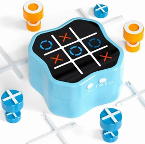 Tic Tac Toe Game, 3-in-1 Electronic Handheld Games Console for Kids Memory Growth, Portable Puzzle Travel Games,Board Game for Kids and Adults, Christmas and Birthday Gifts for All Ages 3 