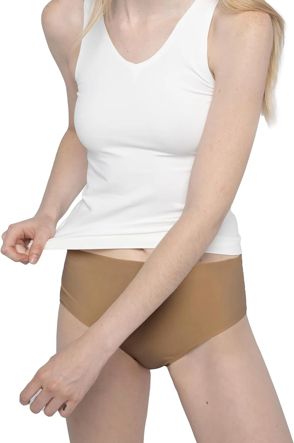 Tilley Women's Organic Cotton High Rise Panty 2-Pack – Soft Touch, Naturally Breathable