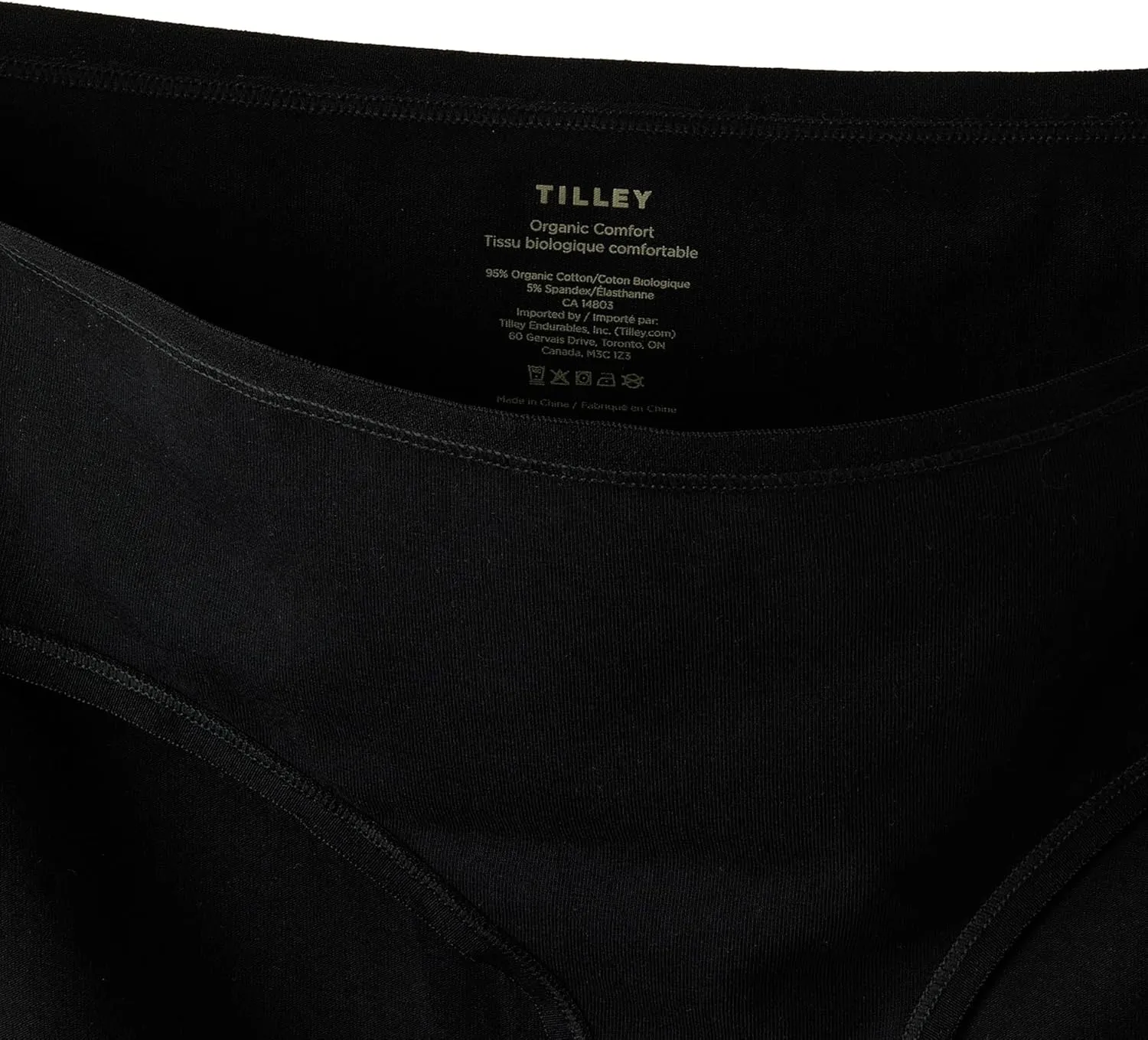 Tilley Women's Organic Cotton High Rise Panty 2-Pack – Soft Touch, Naturally Breathable