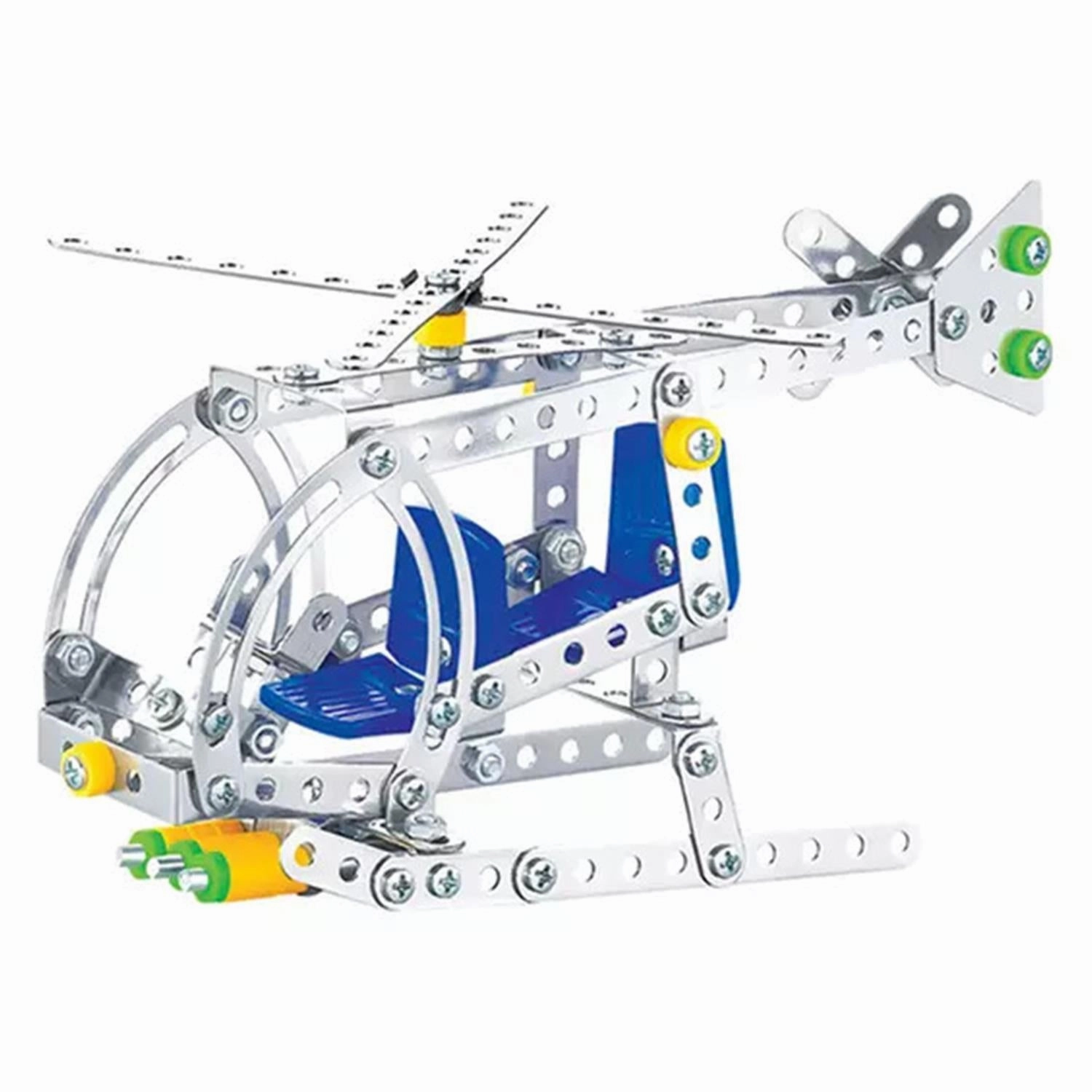 Tobar Build And Play Super Puma Style Helicopter Metal Construction Play Set