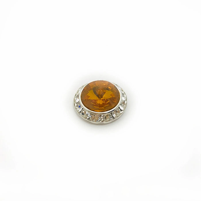 Topaz Swarovski Crystal Pin