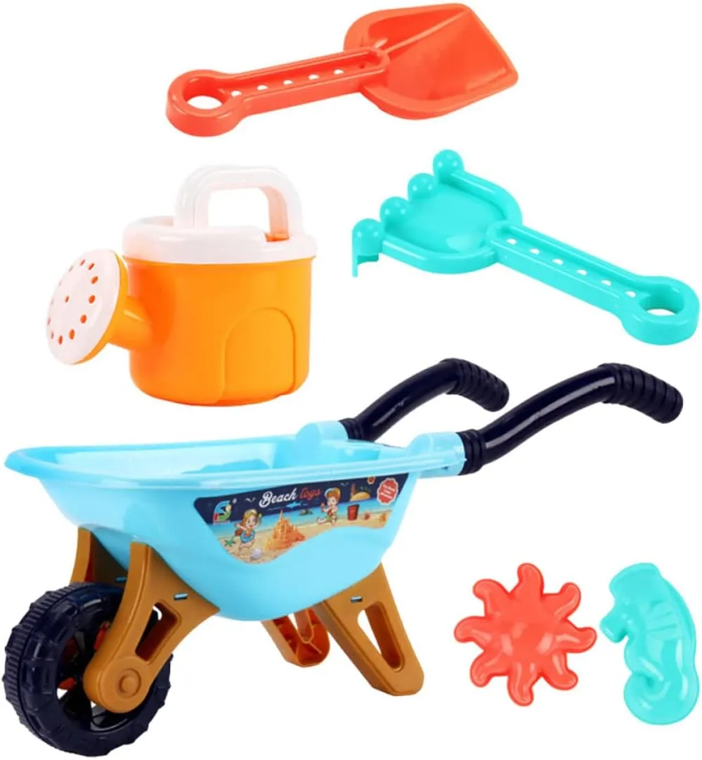 TOYANDONA 2sets Outdoor Beach Toy Sand Playthings Lightweight and Beach Cart for Fun Play Adorable Shapes to Enhance Cooperation Skills for Sand Play Activities