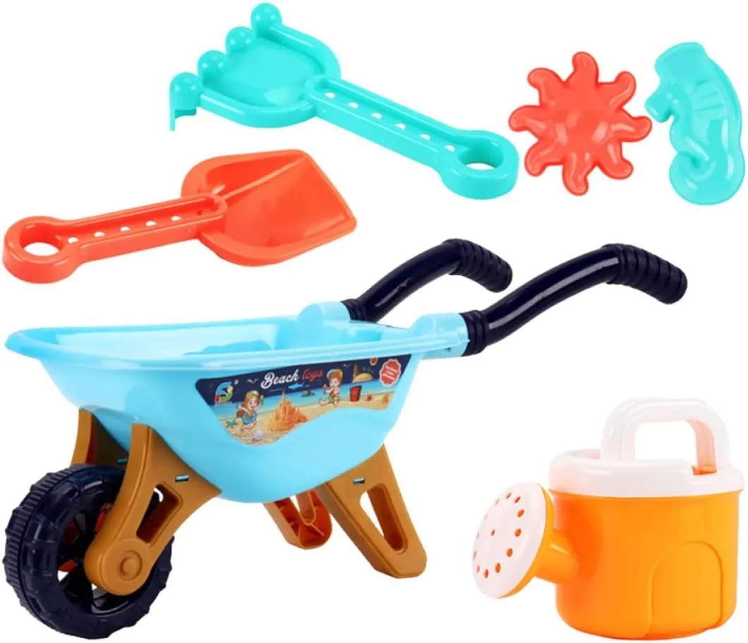 TOYANDONA 2sets Outdoor Beach Toy Sand Playthings Lightweight and Beach Cart for Fun Play Adorable Shapes to Enhance Cooperation Skills for Sand Play Activities