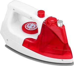 Toyvian Brain Mini Electric Iron : Pretend Role Play Appliance Model Simulated Electric Iron Mini House Playset Coffee