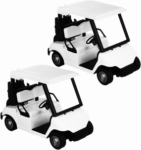 Toyvian Golf Cart Model Toys Decor Mini Diecast Golf Cart Pullback for Themed Party Accessories