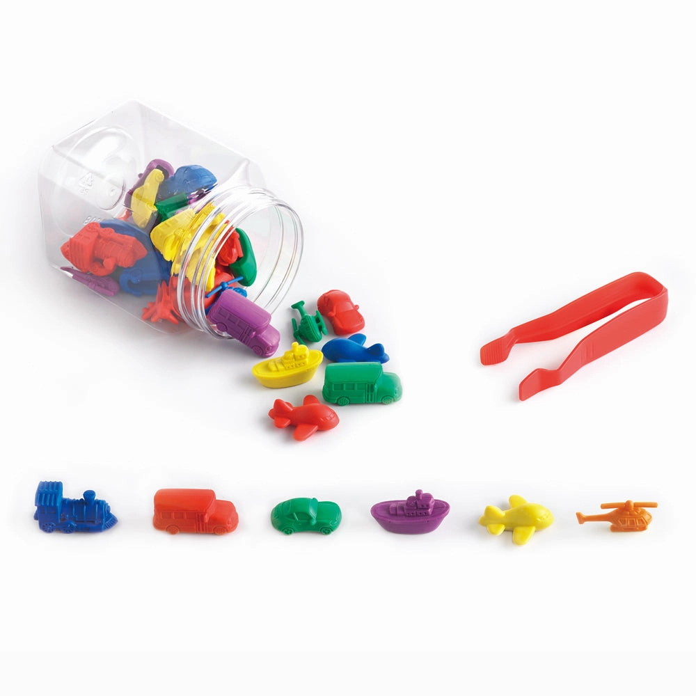 Transport Counters (6 diff vehicles, 36 pcs)