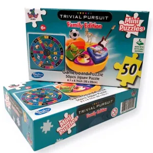 Trivial Pursuit Mini Puzzle 50pcs