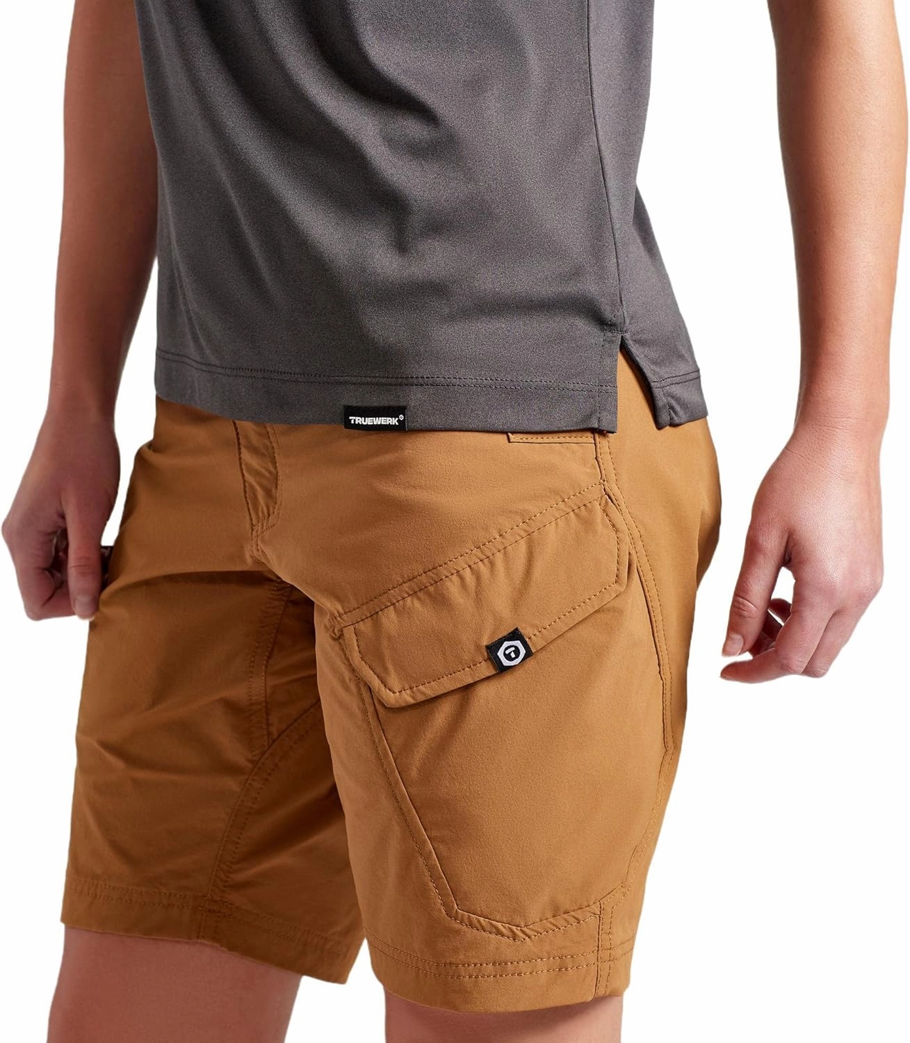 TRUEWERK B1 Sun Short Sleeve Tees for Women, Sun Protection Shirts, Moisture Wicking, UPF  50 Thermo Regulating Shirt