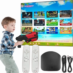 TV Game Console,Retro Video Games Console for Kids Adults Built-in 200 Classic TV Games Console Support TV Output ,Birthday Xmas Gift for Boys Girl 4-12 (983IN1 Game) (1000IN1 Game)
