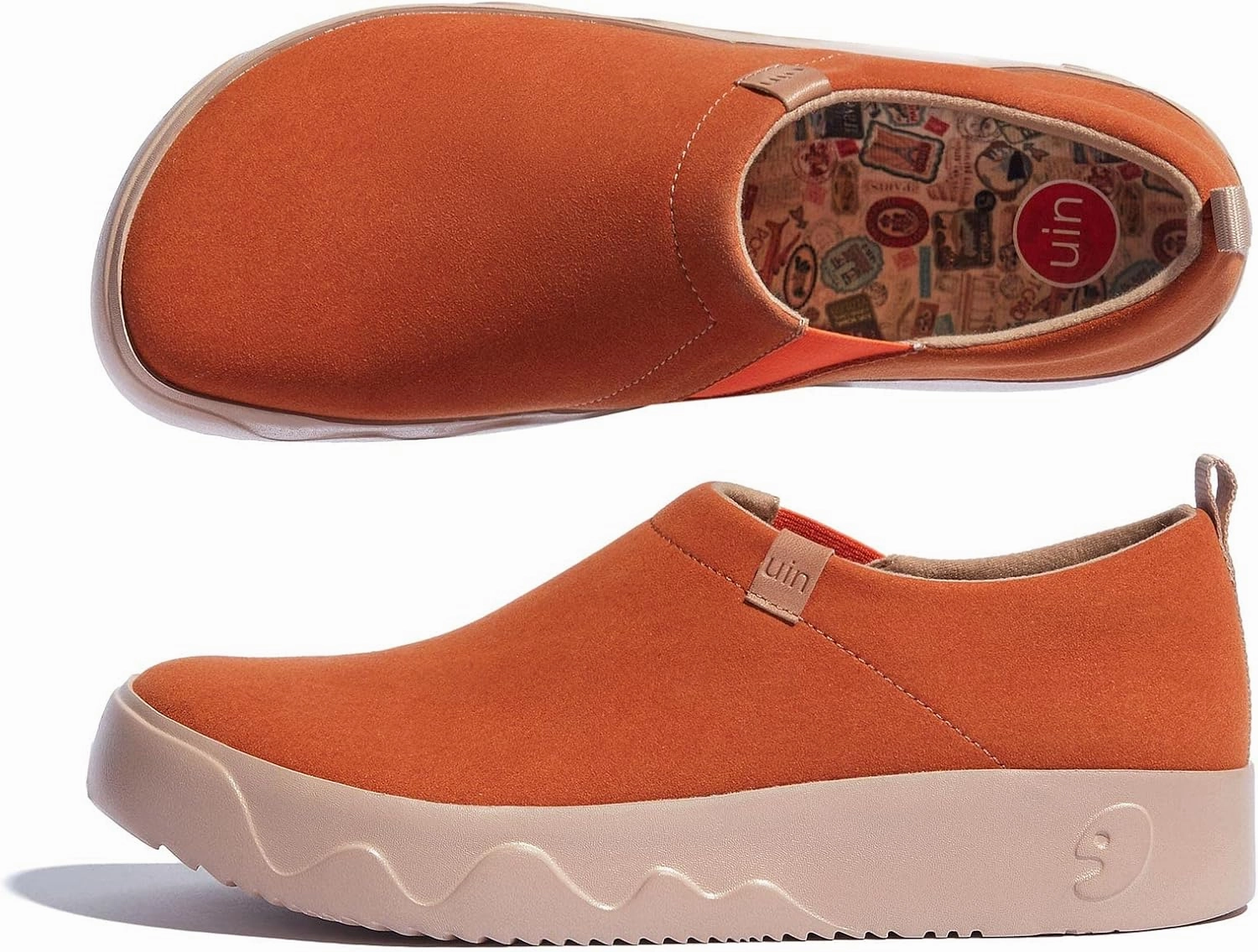UIN Men's Fashion Sneakers Walking Art Travel Shoes Toledo Ⅸ