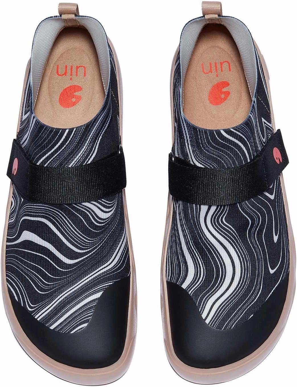 UIN Women's Art Painted Travel Shoes Slip On Casual Loafers Lightweight Comfort Fashion Sneaker Fuerteventura