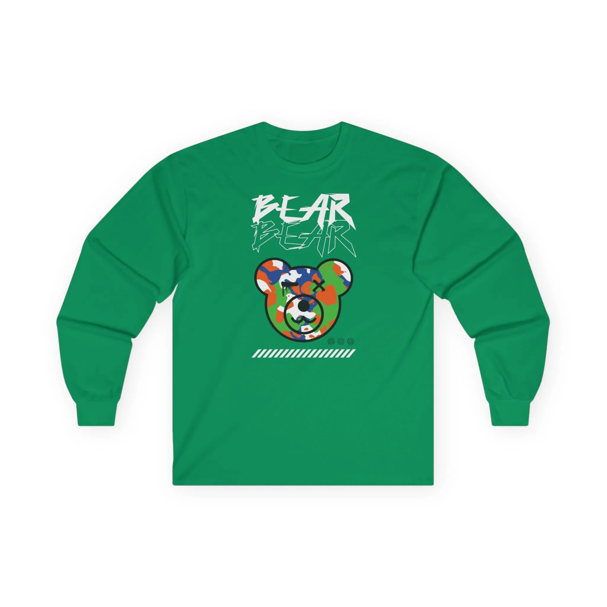 Unisex Ultra Cotton Long Sleeve Tee Bear Bear Teddy