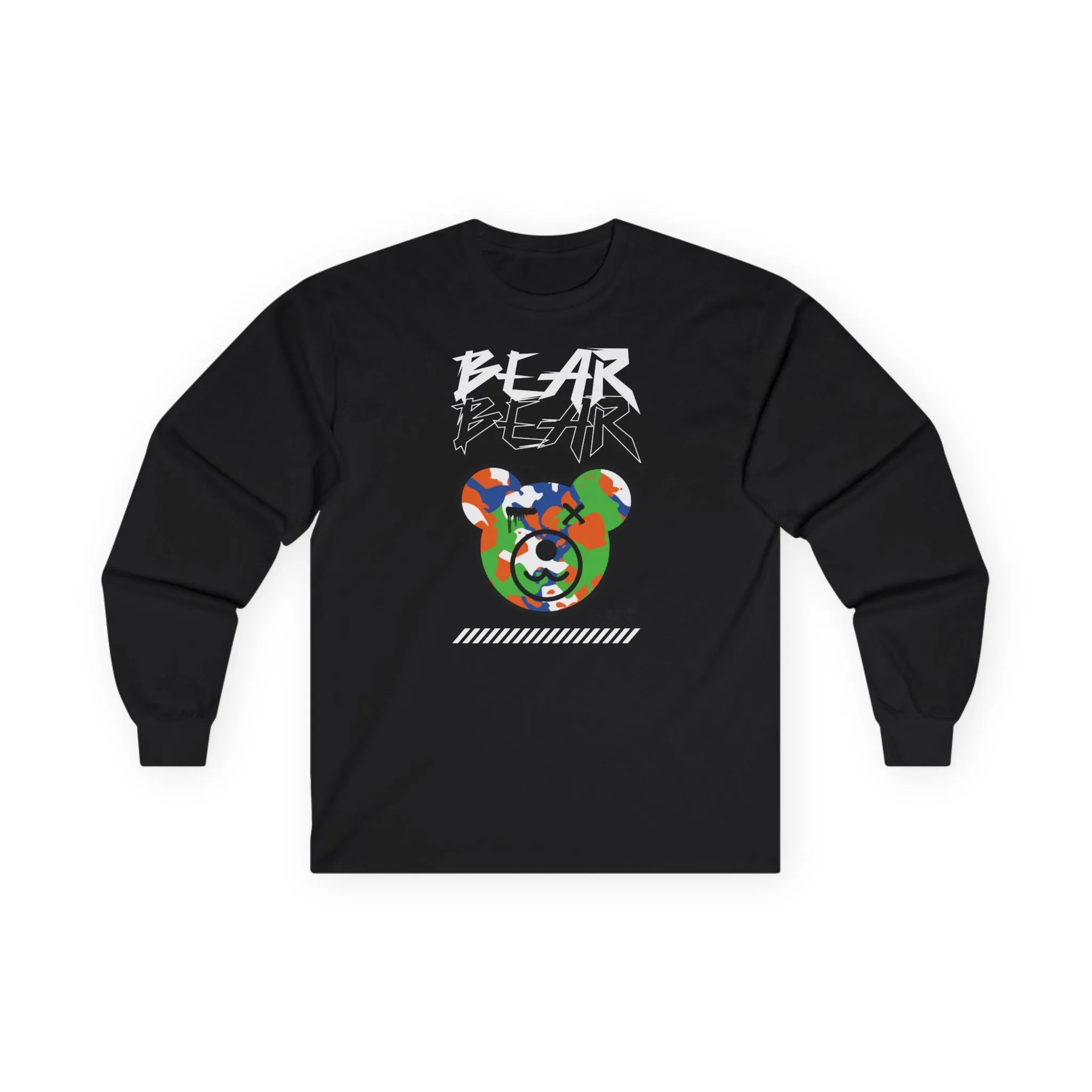 Unisex Ultra Cotton Long Sleeve Tee Bear Bear Teddy