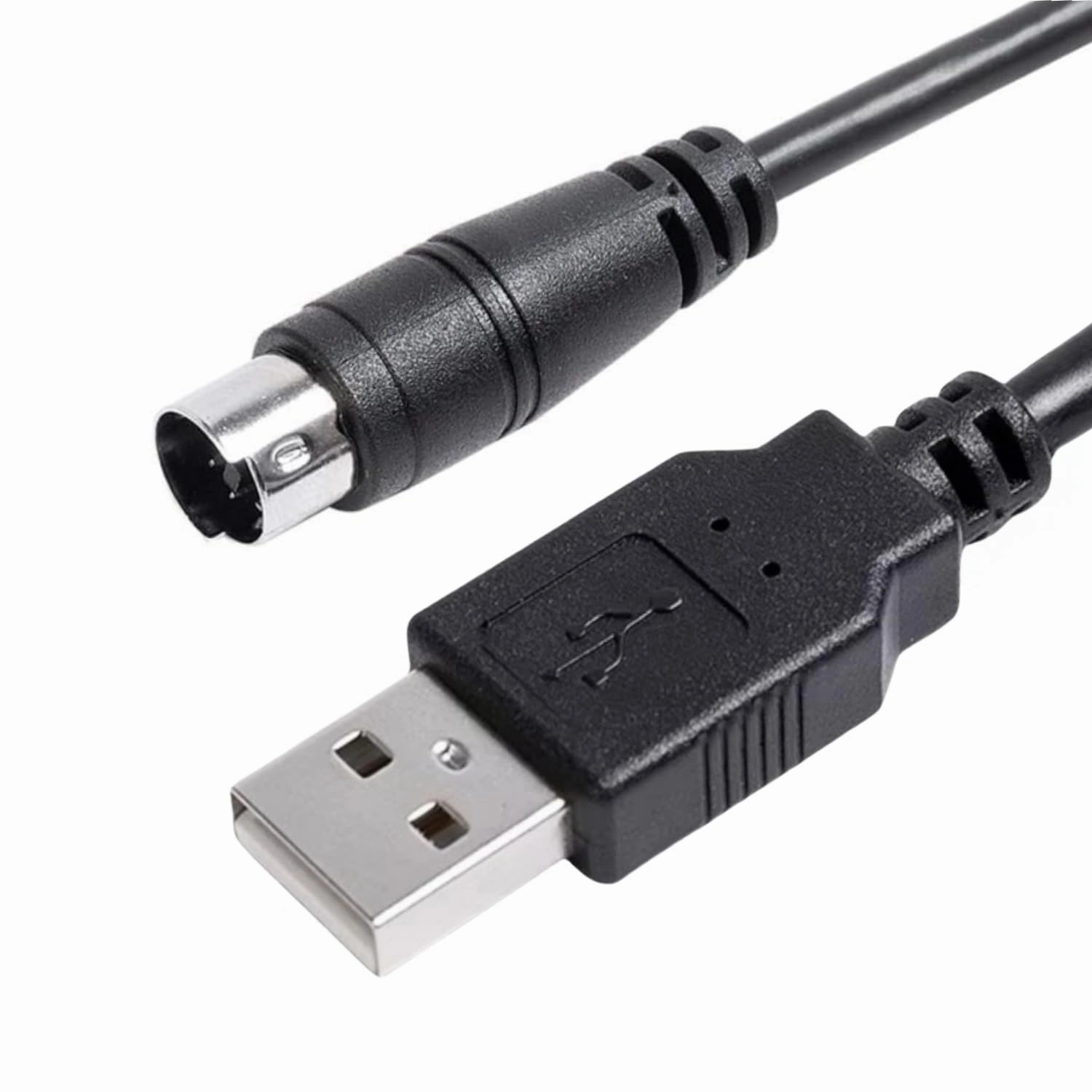 USB to Mini-Din 7 Pin Male Serial Cable for IK Multimedia iRig Series iRig HD HD-A Keys I/O 25/49 MIDI 2 Pro Pro Duo Pro I/O Stream, 5.9ft/1.8m