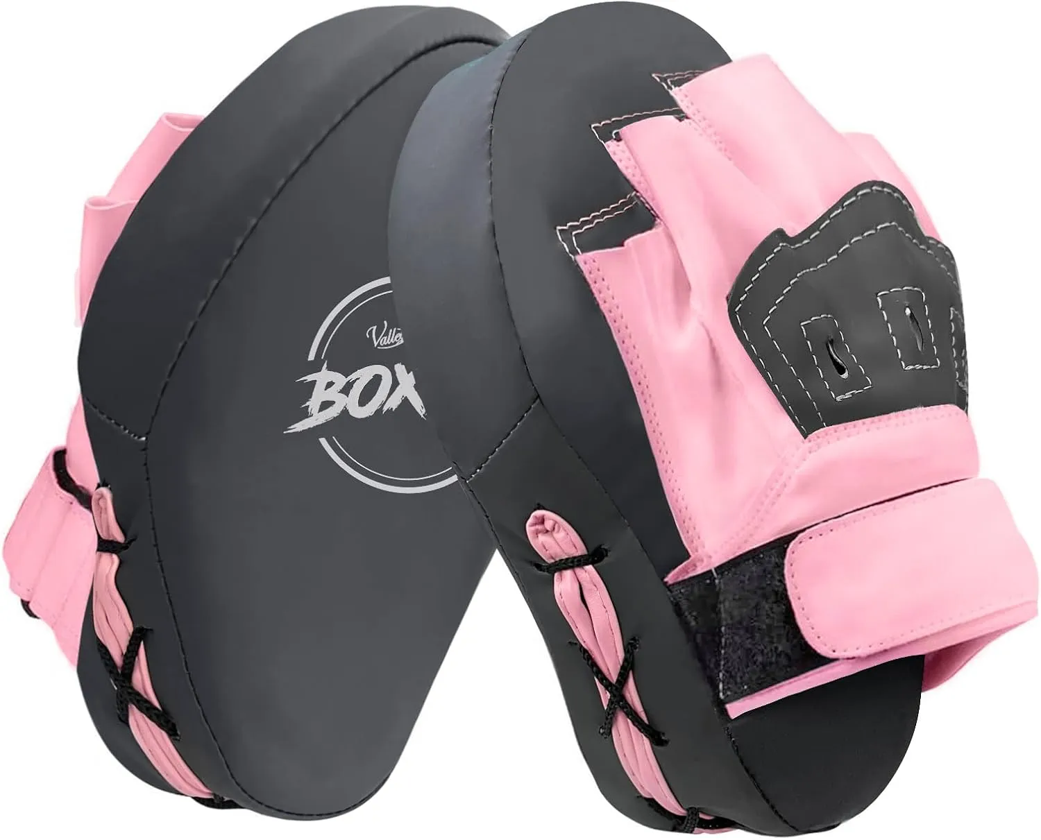 Valleycomfy Boxing Curved Focus Punching Mitts- Leatherette Training Hand Pads