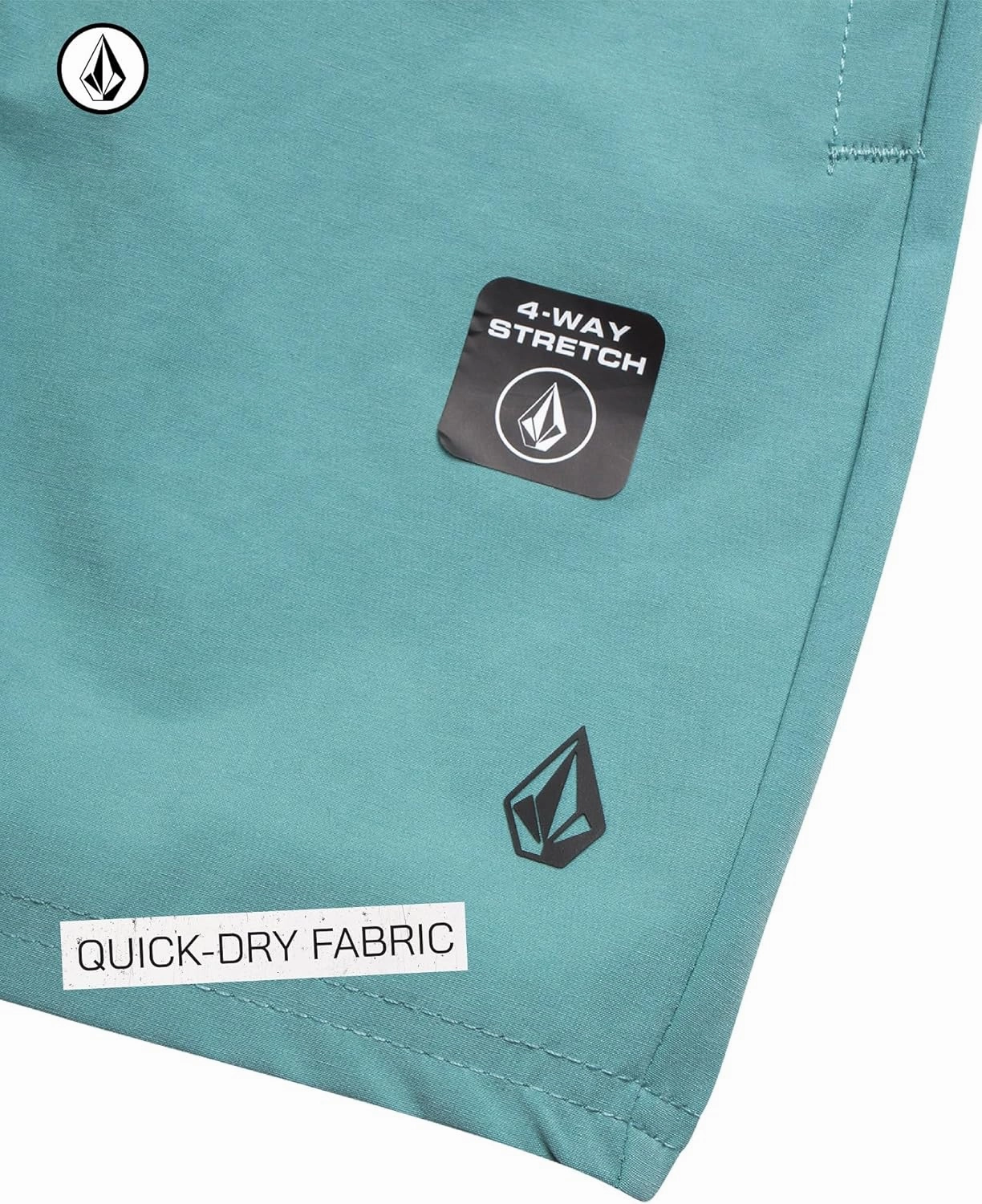 Volcom Toddler Boy Shorts Set - 2 Piece Short Sleeve Graphic Tees and Tech Stretch Shorts for Boys - Toddler Summer Clothes