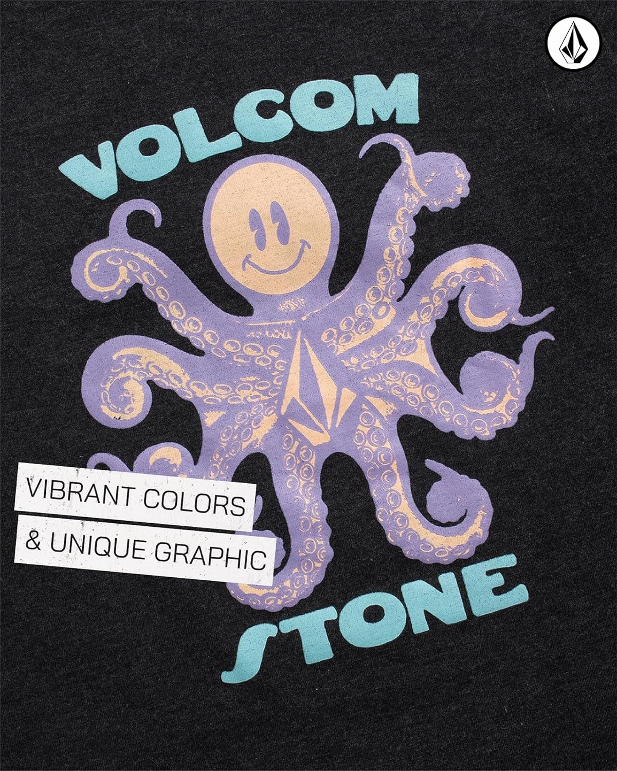 Volcom Toddler Boy Shorts Set - 2 Piece Short Sleeve Graphic Tees and Tech Stretch Shorts for Boys - Toddler Summer Clothes