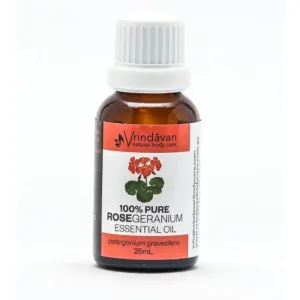Vrindavan | Rose Geranium Essential oil | 25ml